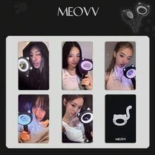 5pcs MEOVV Photocard, Kpop Card, Kpop Fans Merchandise, FL Benefit Card, TBL Lightstick Card, Collectible Card, Exquisite Card, Fansite Goods Card, Collectible Card, Birthday Gift, Party Favor