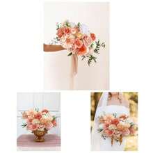 Orange Peach Flowers