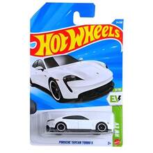Mattel Hot Wheels 1:64 Scale Toy Cars, Car Simulation Collection/Display/Play - Batch 2026-B - //Gift For Boys - PORSCHETAYCAN TURBO S - View 3