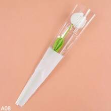 1pc Creative Wedding Handheld Small Bouquet Handmade Knitted Bouquet Woolen Crochet Flowers Gifts Artificial Flowers Home Decorations - Multicolor - View 14