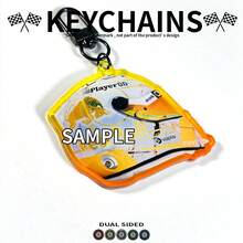Móc khóa đua xe, Móc khóa đua xe F1, Phụ kiện móc khóa, Móc khóa túi, VER, RUS, SAI, LEC, Móc khóa Lando Driver, Mặt dây chuyền nhân vật hoạt hình phẳng 2D hai mặt. Quà tặng nhân vật hoạt hình. Thích hợp cho người hâm mộ, Quà tặng sinh nhật, Móc khóa, Móc khóa ô tô và trang trí bao bì, Trang trí ba lô và nội thất - Nhiều màu - Xem 18