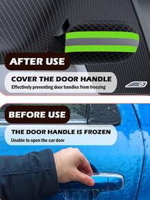 1 Stück magnetische Auto Windschutzscheiben Schneeabdeckung, Frostschutz für Scheibe mit Seitenspiegel Schutz, Ganzjahres-/Vereisungsschutz, passend für die meisten Limousinen, dreifach-Schicht Schnee- und Frostschutz für Front- und Heckscheiben, starke Magnete für einfache Montage, geeignet für Lastwagen und SUVs - integrierter Eiskratzer und Fahrzeugschutz, Vollabdeckungs-Design mit Sicherheitsflügeln, Universalgröße, Wintersonnenblende und Vereisungsschutz - Verschiedenfarbig - Übersicht 6