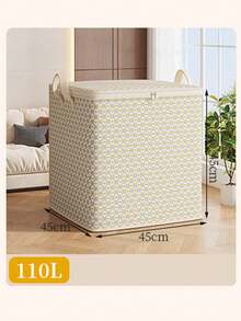 1个无纺布衣物收纳袋，适用于搬家、居家卧室收纳和整理收纳。可折叠收纳袋，适用于衣橱收纳，居家及日常用品，收纳整理器，旅行必备。 - 彩色 - 查看 8