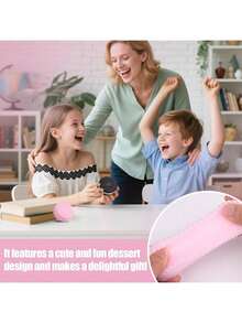 Handmade Silicone Stress Relief Squishy Toy,Silicone Taba Squishy Toy,Squishys Handmade Sticky Toys,Decompression Venting Toys, Perfect For Stress And Anxiety Relaxing(Pink)