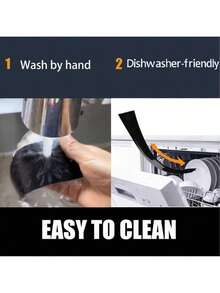 1/2PCS Easy To Clean Silicone Stovetop Gap Cover, Kitchen Countertop Gap Filler, Heat Resistant Oven Gap Filler, Suitable For Kitchen, Dining Room, Kitchen Essential - Black - View 7