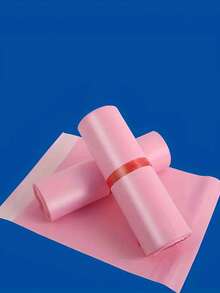 20 bolsas de correo autoadhesivas gruesas de color melocotón-rosa - impermeables, resistentes al desgarro, suaves y de embalaje, adecuadas para el transporte de ropa, uso comercial, bolsas de embalaje de ropa, embalaje de moda, embalaje duradero - rosa durazno - Ver 2