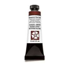 Daniel Smith 284600130 Extra Fine Watercolor 15ml Paint Tube, Transparent Red Oxide, 0.5 Fl Oz (Pack Of 1),TransparentRedOxide - 透明氧化鐵紅 - 查看 2