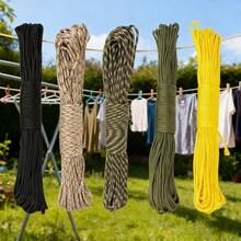 1根直径4毫米/0.15英寸、长31米/101.7英尺的多用途户外绳，可用于编织手链、手工DIY、帐篷拉绳等。