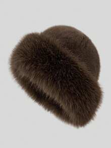 1pc/4pcs New Faux Fur Fashion Hat, Warm & Comfortable Fluffy Cap For Women In Autumn/Winter, Cold-Proof, Cute & Stylish Winter Outfit - Multicolor - View 16