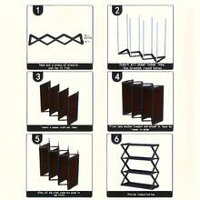 1个建悦折叠鞋架：时尚设计+大容量，从此告别门口的鞋子堆积！ - 彩色 - 查看 9