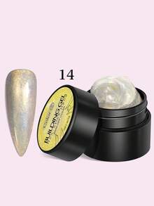 Gel móng tay 3D hiệu ứng hologram Aurora, gel nối móng không dính, hiệu ứng lấp lánh, chạm khắc và dập nổi thủ công, có thể đính đá và bột, mang đến trải nghiệm làm móng chuyên nghiệp tại nhà. - Nhiều màu - Xem 16