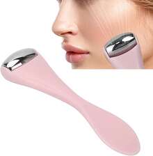 Rodillo para Ojos para Ojos Hinchados y Círculos Oscuros, Mini Rodillo para Ojos de Acero Inoxidable Bola Aleación Facial Reutilizable Aliviar las Arrugas Hinchazón Poros Cuidado - 1 - Ver 1
