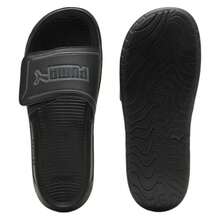 Puma Slippers 400338-01 voor man en vrouw in kleur Zwart - Zwart - Bekijken 1