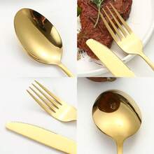 不锈钢餐具套装，便携旅行露营套装，高端烧烤盘，食物夹，刀，叉，勺