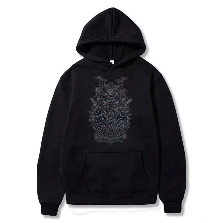 Box Of Chocolate Pullover Hoodies Printed Hoodies Men's And Women's Hoodies Vintage Unisex Hoodie With Pockets Long Sleeve Casual Top Men & Women Graphic Hoodies & Sweatshirts Funny Hoodie Spring Autumn And Winter Streetwear Clothes For Male & Female - Black - View 1
