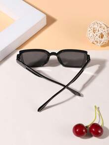 1PC Boys And Girls 4-8Y Cute Shiny Square Fashion Glasses Suitable For Holiday Outings, Outfit Matching, And Festival Gifts - Multicolor - View 9