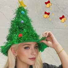 Julhattar - Grön - Visa 2