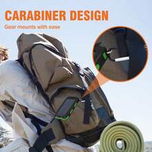 10000mAh Solar Power Bank Portable Solar Mobile Phone Charger, Camping External Battery Charger For Mobile Phones, 2 USB/ LED Flashlights With Compass For Outdoor Activities - 綠色 - 查看 5