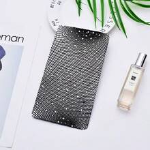 1 Pair Of Fishnet Stockings With Sparkling Rhinestones, All-Season Tights, Is A Must-Have Item For Fashion-Forward Women. This Elegant And Shiny Stocking Is Suitable For Parties, Performances, And Special Occasions. As A Party Accessory, It Can Create An Enchanting Look, Making It Perfect For Valentine's Day Gifts And Date Nights. - Multicolor - View 5