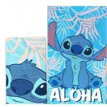 TYUI Lilo And Stitch Beach Towel - Aloha 27 X 54 Inches - 藍色 - 查看 4