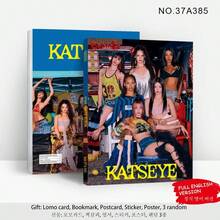 KATSEYE Girl Group Album Gabriela Merchandise Mini Cards Sticker Star Photo Book 80-Page Gift Magazine Art Book - Multicolor - View 9