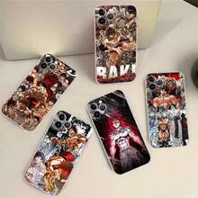 Funda de teléfono de Baki el Luchador de Sumo compatible con iPhone 16, 15, 8, 7, 6, 6S Plus, X, SE, XR, XS, 14, 11, 12, 13 Mini, Pro y Max, así como con Galaxy S17, S17 Pro y S17 Pro Max - Z1 - Ver 2