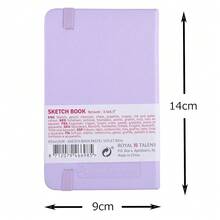 Tarence T9314-131M 452124 Art Creations Sketchbook, Drawing Notebook, 3.5 X 5.5 Inches (9 X 14 Cm), Pastel Violet,9*14cm,Pastelviolet - 淡紫色 - 查看 3