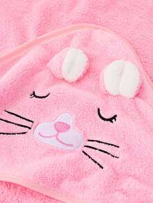 Baby Bath Towel - Suitable For Both Baby Boys And Girls; Ultra-Soft Microfiber Baby Bath Towel With Unique Animal Cartoon Design, A Must-Have For New - Multicolor - View 8
