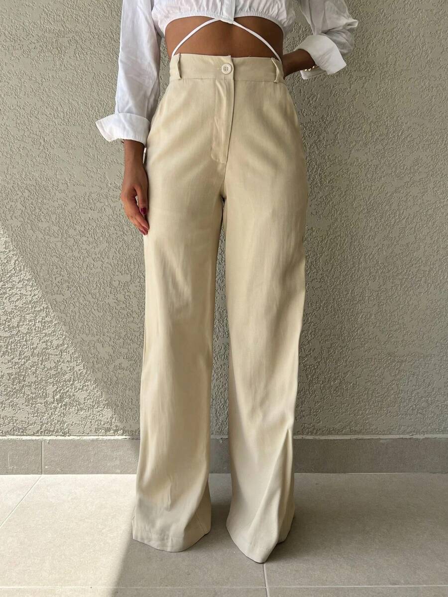 Women's Pantaloon Pants (Marrant) - Rượu sâm banh - Xem 1