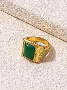 Christmas Party Minimalist Elegant Casual Men Single Ring