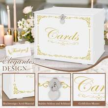 Wedding Card Boxes - 白金 - 查看 3