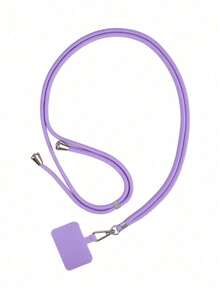 1pc Adjustable Universal Phone Lanyard With Detachable Colorful Neck Strap, Cellphone Keychain Gifts For Mother, Family, Friends, Birthday, Holiday Phone Charm, Phone Chain - Multicolor - View 12