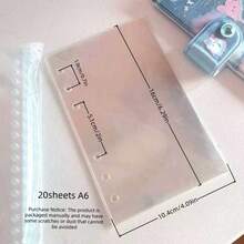 A6/A7/M5 7.5C PET Transparent Double-Sided Release Sticker Collection Page - Color - View 7