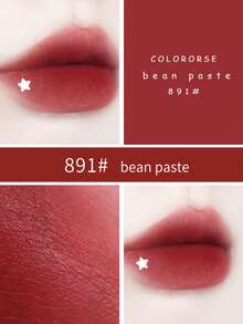 COLORROSE CR891 玫瑰金慕斯霧面口紅，顯色濃郁鮮豔，質地奶油絲滑，霧面絲絨感，輕盈滋潤亮澤，持久光澤，適合女性女孩日常使用、派對與送禮 - 891 - 查看 12