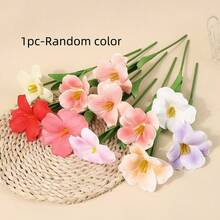 Blooming Artificial Tulip Bouquet – Spring & Summer Decor For Home/Hotel/Office/Entryway, Tabletop Ornaments, DIY Crafts, Photo Props, Party/Wedding Bridal Bouquet, Mother's Day/Easter/Valentine's Day Gift & Reusable Floral Arrangement - Multicolor - View 10