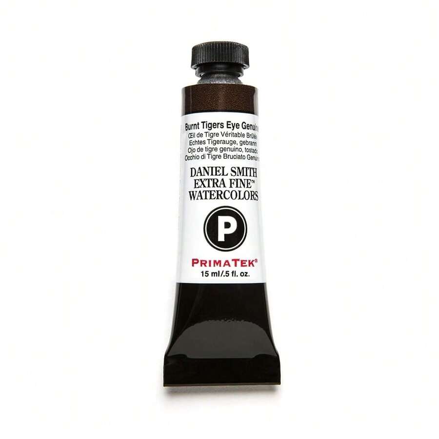 Daniel Smith Extra Fine Watercolor Paint, 15ml Tube, Burnt Tiger's Eye Genuine, 284600162, 0.5 Fl Oz (Pack Of 1),BurntTiger'sEyeGenuine - 燒虎眼石真品 - 查看 1