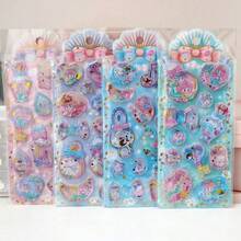 New Creative Bubble Stickers, Cute Water Stickers, Mermaid Shaking Sticker DIY Gifts For Children - Multicolor - View 2