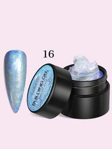 Gel móng tay 3D hiệu ứng hologram Aurora, gel nối móng không dính, hiệu ứng lấp lánh, chạm khắc và dập nổi thủ công, có thể đính đá và bột, mang đến trải nghiệm làm móng chuyên nghiệp tại nhà. - Nhiều màu - Xem 17