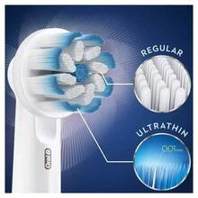 DIOral B EB60 Sensitive Cleaning Electric Toothbrush Replacement Brush Heads, 8 Sets - White - View 2