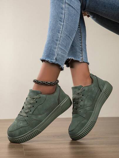 Women's Casual Low-Top Sneakers, Comfortable, Fashionable, Breathable, Soft Sole, Lightweight, Daily Wear, Skate Shoes