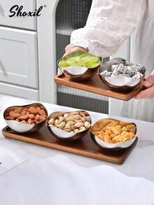 shoxil 1/2/3件装304不锈钢美观花瓣形甜点碗——多功能零食碗、甜点杯、燕麦碗、沙拉碗、早餐碗、托盘和水果盘，易于清洁，是学生返校的完美礼物，也适用于客厅、卧室、办公室、露营、酒店、学校和日常使用。 - 碗 - 查看 8