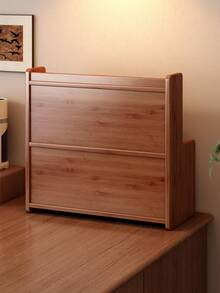 2 Ripiani in Bambù Naturale, Scaffale Organizzativo da Cucina con Copertura Antipolvere, Portaspezie, Scaffale Organizzativo da Bancone per Tazze, Condimenti, Libri, Piante in Vaso - Scaffale Multifunzionale, Ideale per Casa e Ufficio - Multicolore - Visualizzare 6