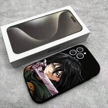 A-Attack on T-Titan M-Mikasa Phone Case compatible with  17,16,15,14,13,12,Pro,Max,Plus,E,SE4,Air,Mini Black Soft Box, Cover compatible with  17 pro hülle,  17 pro max hülle,  17 hülle,  16 pro hülle - z2 - Übersicht 13