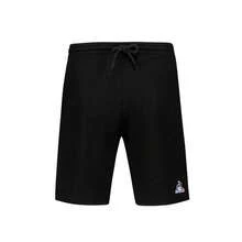 Le Coq Sportif Męskie sportowe dzianinowe szorty - Czarne - Zobacz 2
