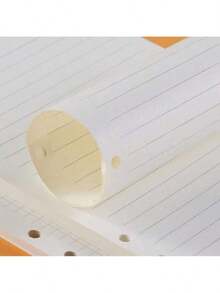 1pc White Line Notebook Inserts, Suitable For Planning, Journaling And Budgeting - Loose Leaf Design, Easy To Customize, Budget Planner Inserts | Clean Design | Easy To Remove Pages, Budget Binder Inserts