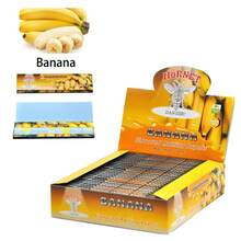 每盒25张，特大号调味卷烟纸，15种口味可选，110毫米长，带图案，吸烟配件卷烟纸，必备吸烟配件卷烟纸