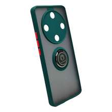 Funda Para Honor Magic6 Lite X9b Anillo Uso Rudo + Mica - verde mate - Ver 3