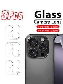 3 片相机镜头保护膜适用于 17、17 Pro、17 Pro Max、16e、11-17 Pro Max - 無色 - 查看 31