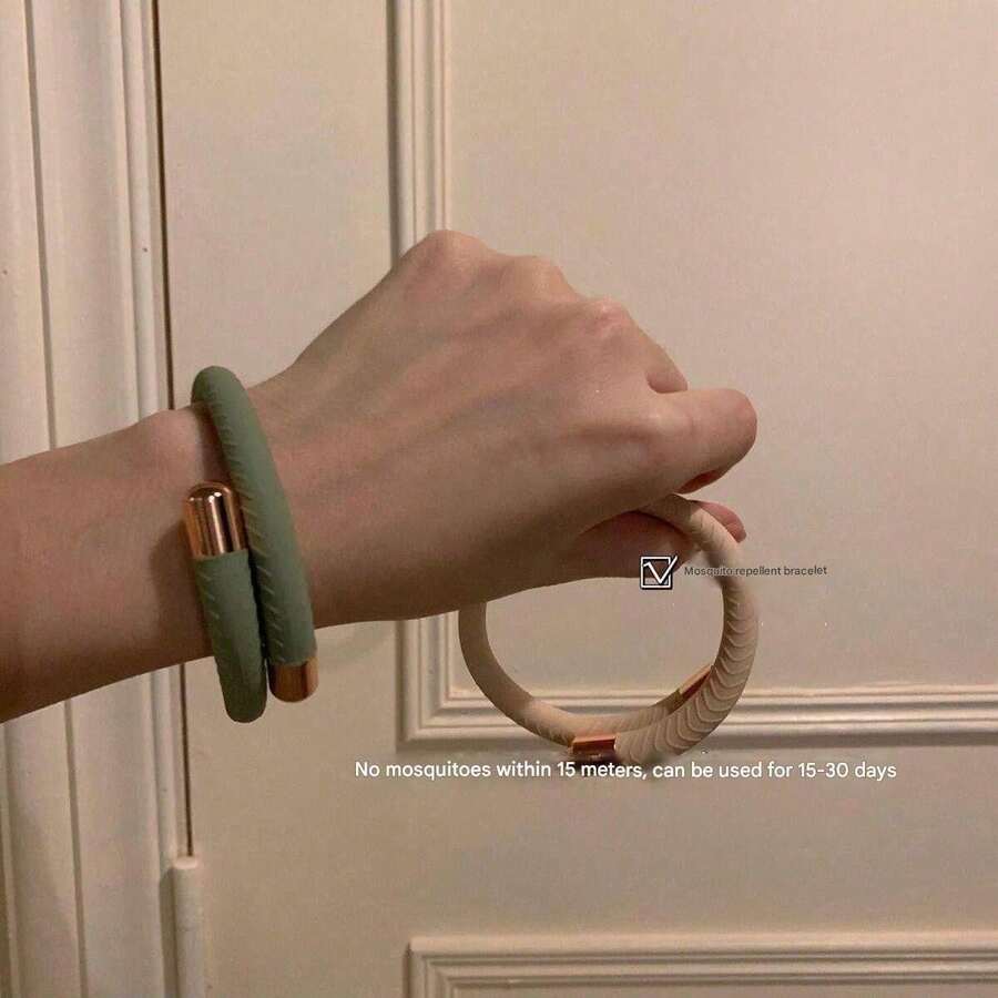 Pulsera repelente de mosquitos para adultos y niños para uso en exteriores - Multicolor - Ver 1