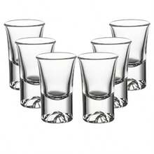 0.5oz/15ml Iceberg Bottom Crystal Whiskey Glasses, Lead-Free Clear Crystal Scotch Whisky Glasses, Suitable For Drinking Scotch Whisky, Bourbon, Cognac, Irish Whiskey And Classic Cocktails